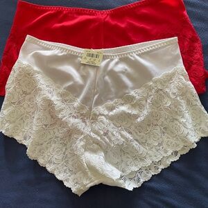Pair of. Lacy  boy short  panties